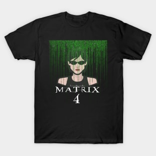 Resurrections Matrix 4 - avatar  Neo Keanu Reeves T-Shirt